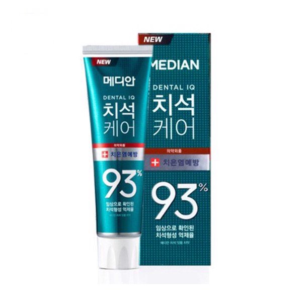 [Hoàn Tiền 8%]Kem Đánh Răng Median Dental IQ 93% Hàn Quốc 120g