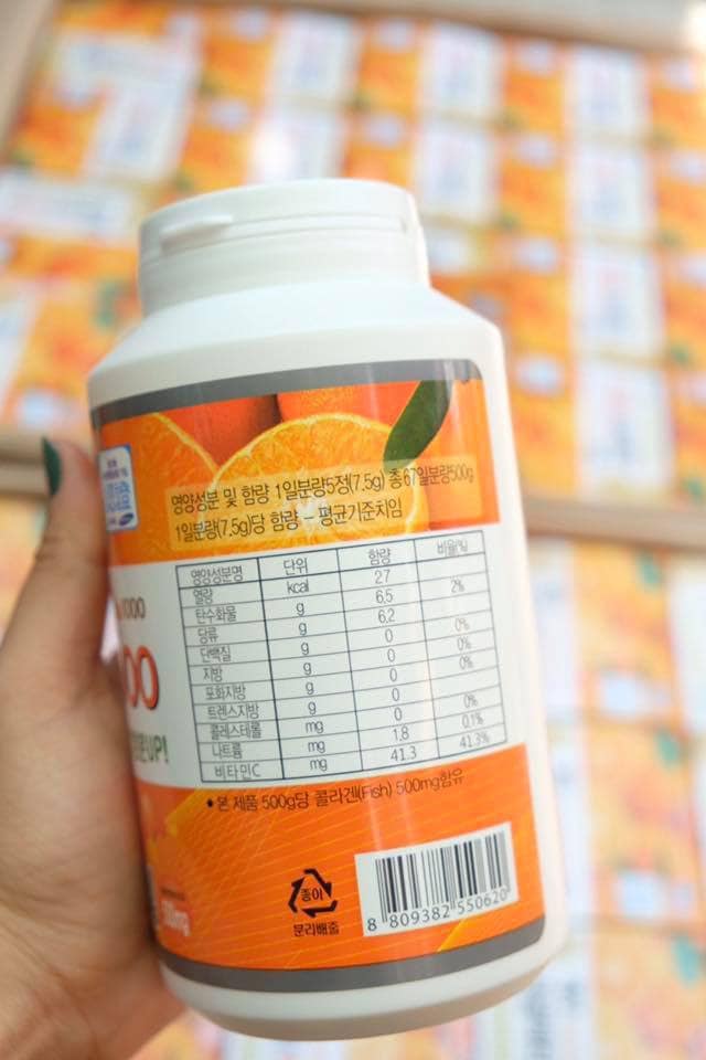 [HCM]Vitamin C 1000 từ đảo Jeju Hàn Quốc