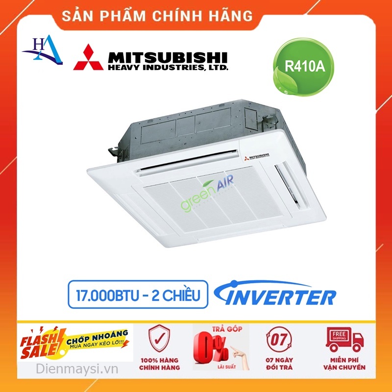Máy lạnh âm trần Mitsubishi Heavy FDT50VG/SRC50ZSX-S (2.0 Hp) Inverter (Miễn phí giao tại HCM-ngoài tỉnh liên hệ shop)