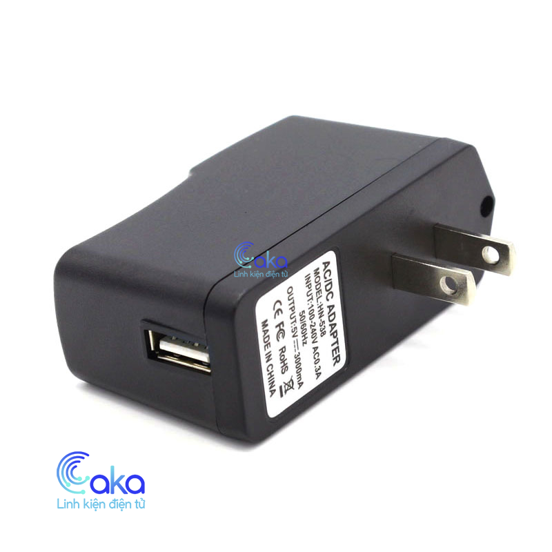 Adapter nguồn USB 5V 3A Raspberry Pi cho máy tính nhúng bảo vệ ngắn mạch, quá tải