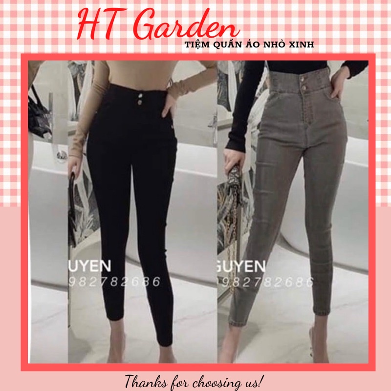 [Múp Bigsize 60-100kg] Quần bò giấy QC BIGSIZE 2 khuy