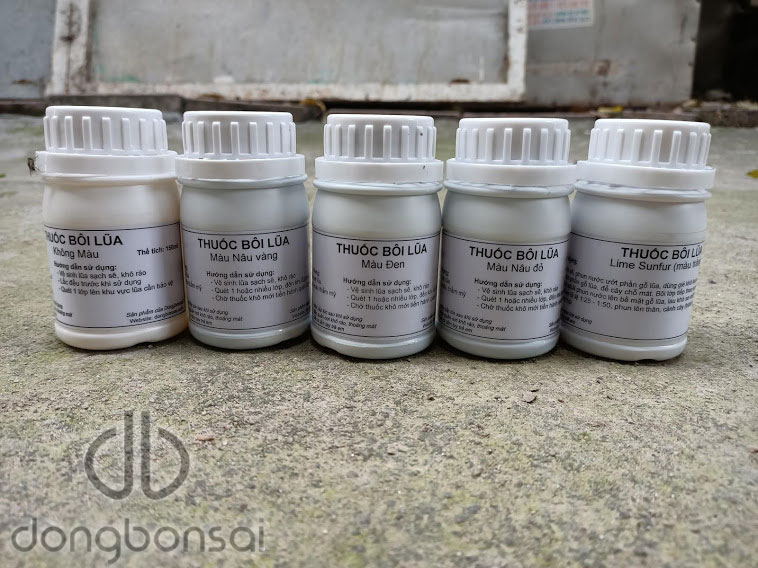 Combo 5 Chai dung dịch bôi lũa bonsai 150ml