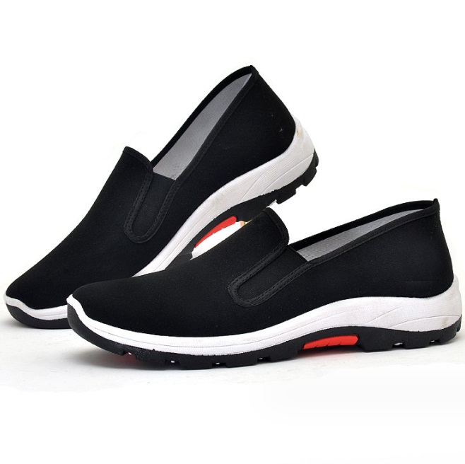 [HCM]Giày nam slip on vải trơn SM028