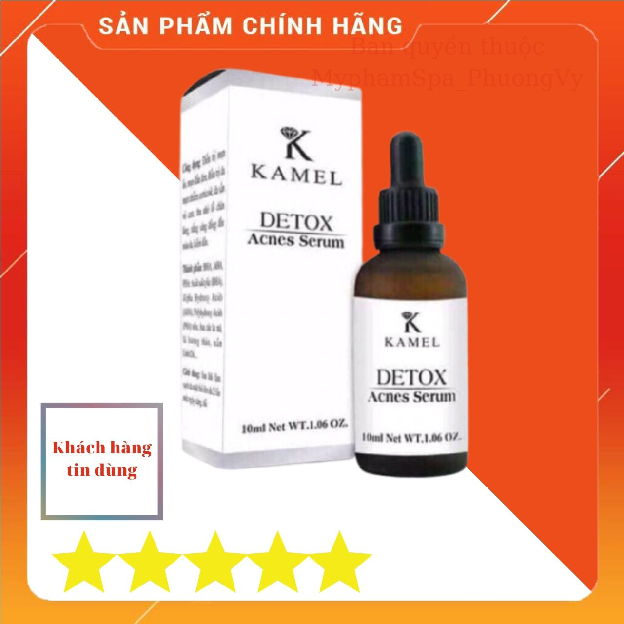 SERUM TRỊ MỤN KAMEL DETOX ACNES
