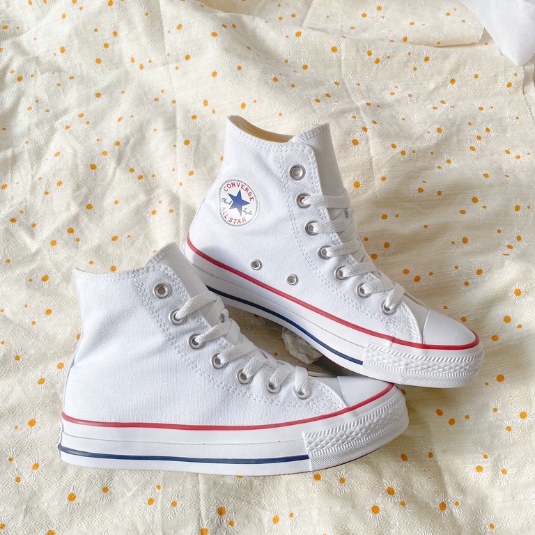[ CHÍNH HÃNG ] giày sneaker Converse CHUCK CLASSIC ALL WHITE cao cổ