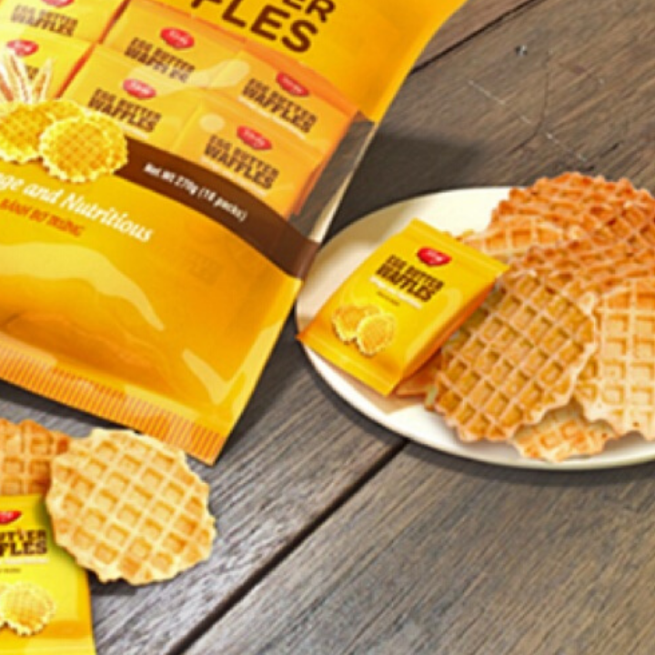 [ BÁNH TAN TRONG MIỆNG ] 01 Túi 18 gói x 270gr Bánh Bơ Trứng Tổ Ong Richy -(date: 12 tháng)BÁCH HÓA UY TÍN