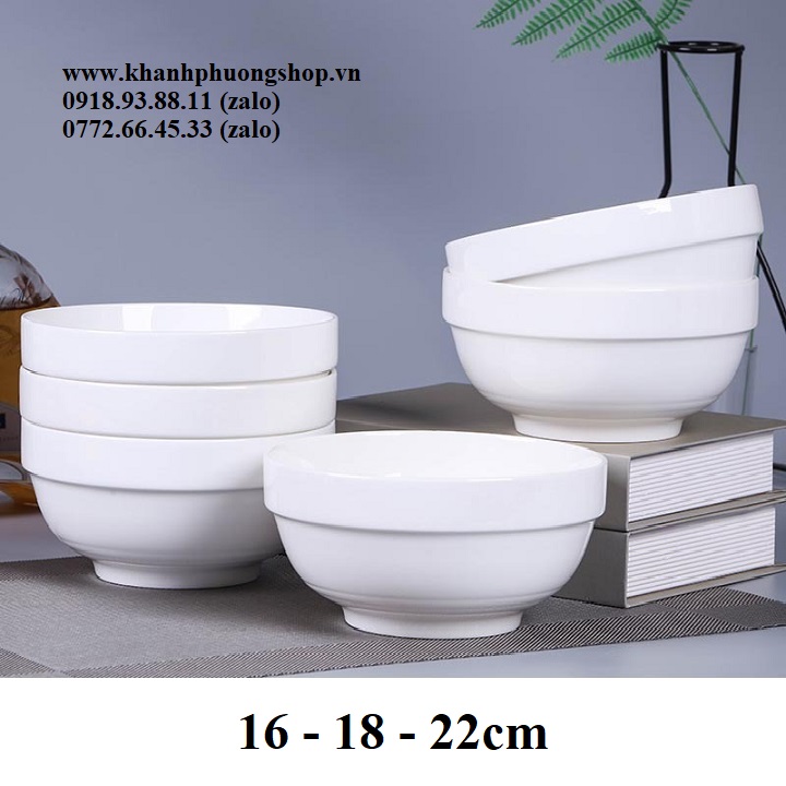 [HCM]tô sứ trắng - tô sứ