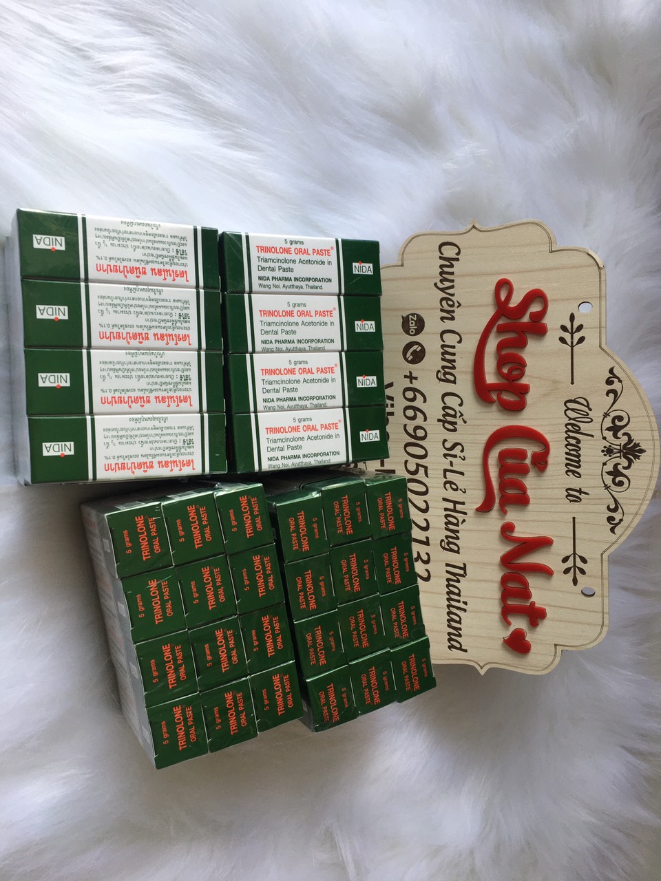 Kem Bôi Nhiệt Miệng TRINOLONE ORAL PASTE