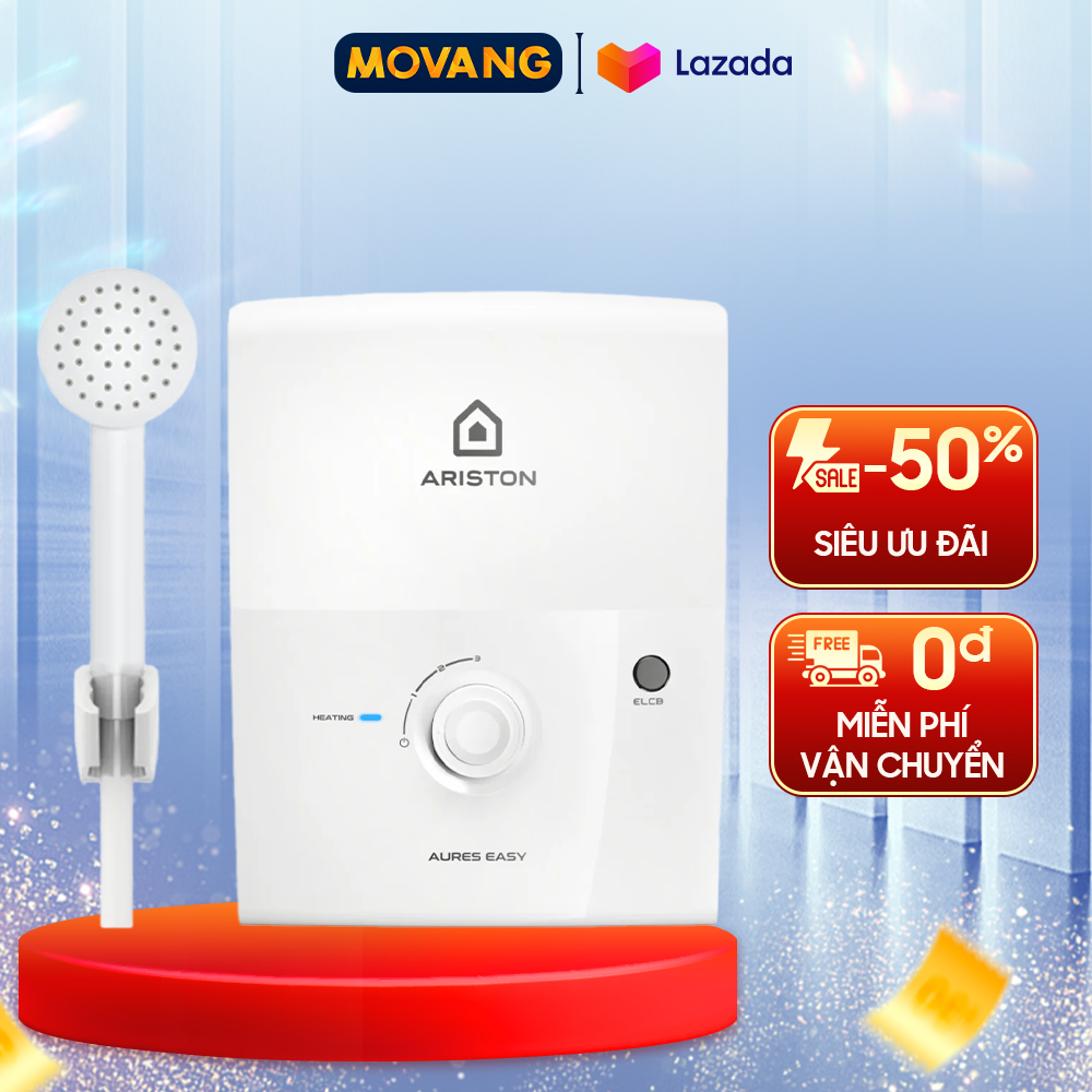 - Máy nước nóng trực tiếp Ariston Aures Easy 3.5