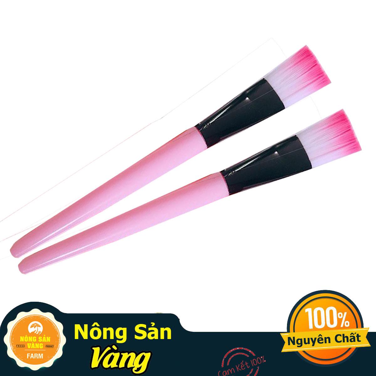 [HCM]Combo 2 Cọ Quét Mặt Nạ (Cán Hồng)