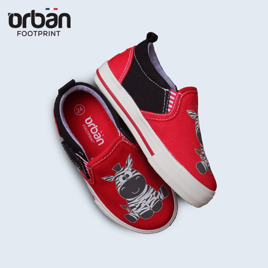 Giày Slipon bé trai Urban UB1902 đỏ