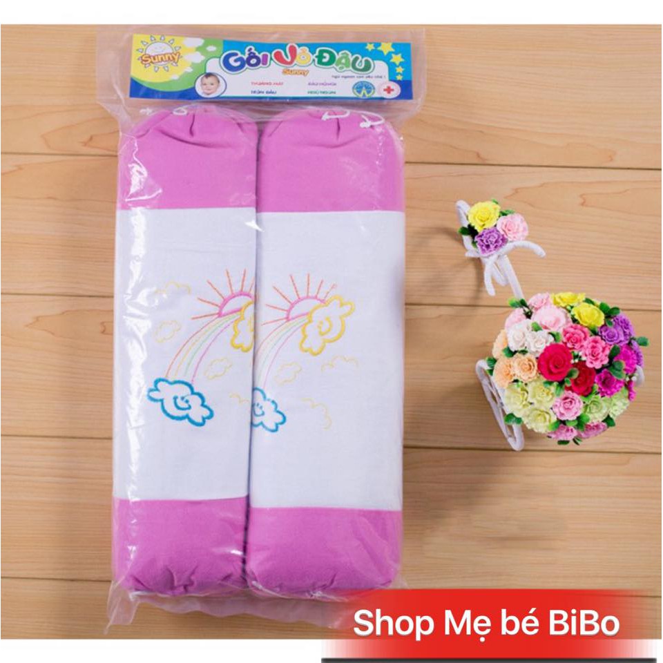 Gối Ôm Vỏ Đậu Cho Bé