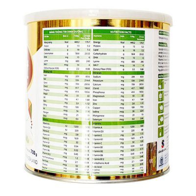 Sữa bột Nutralait Total 700g (cho trẻ 1_6 tuổi)