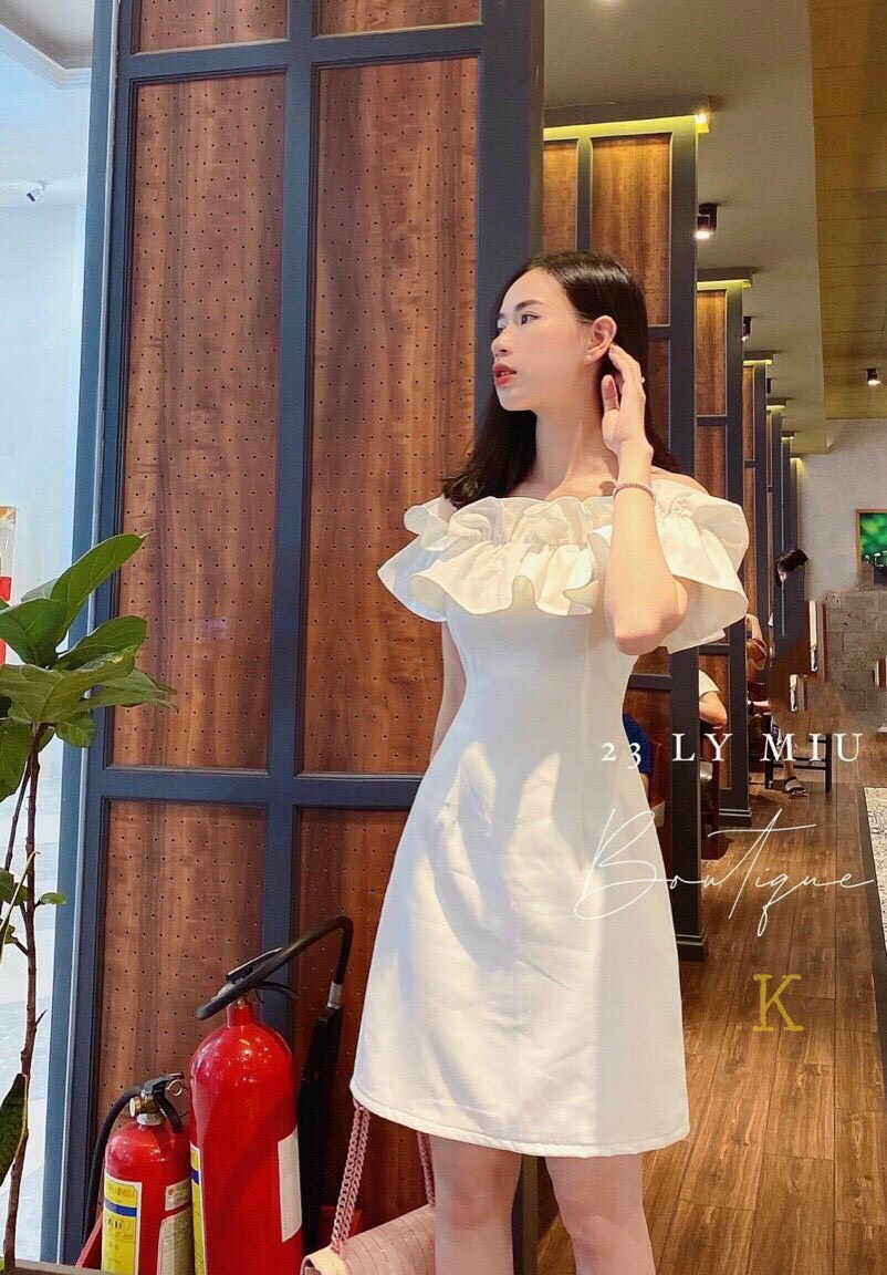 🔥 Đầm Dự Tiệc Bẹt Vai BÈO