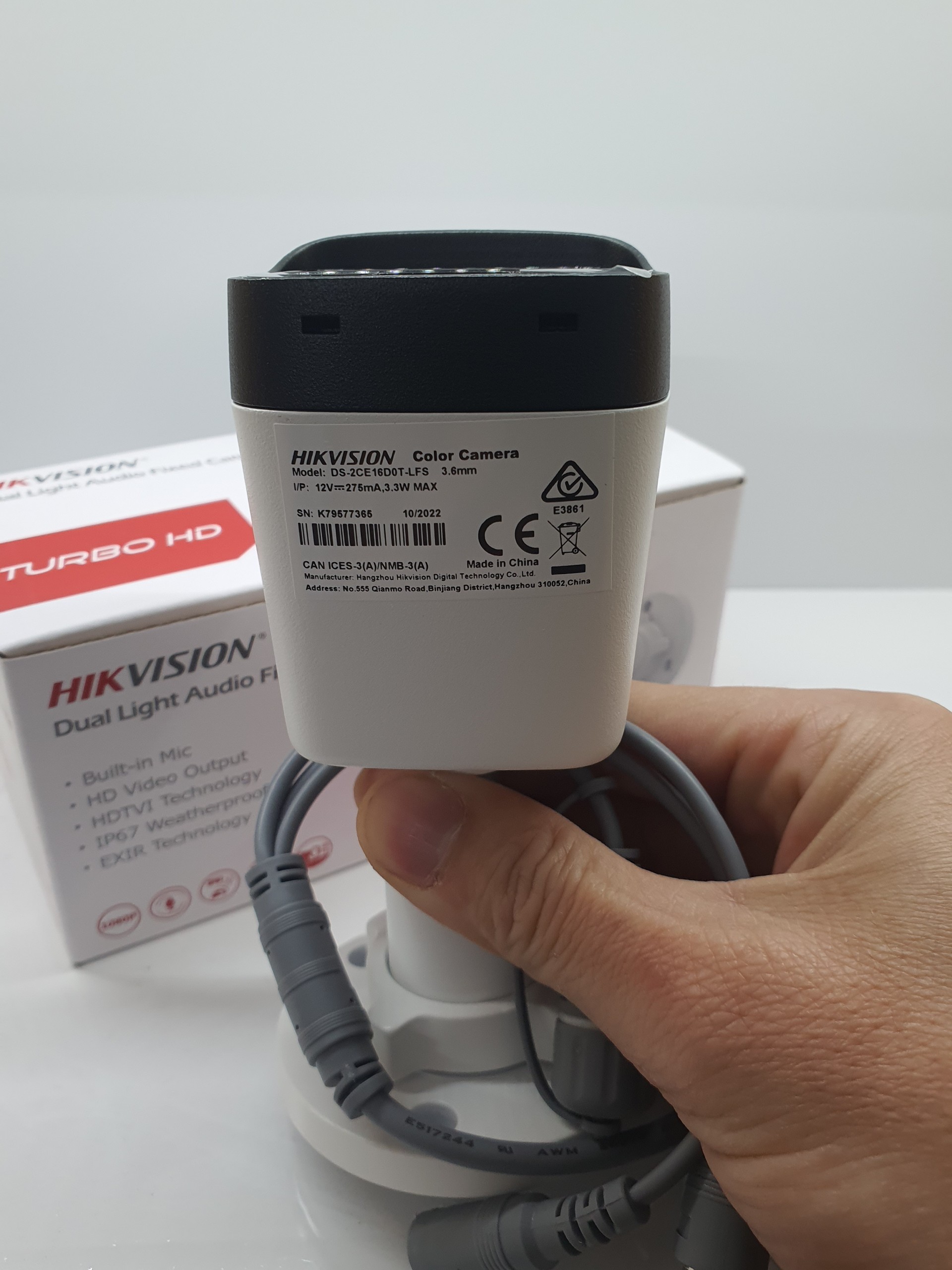 Camera HDTVI HIKVISION DS-2CE16D0T-LFS 2MP FullHD