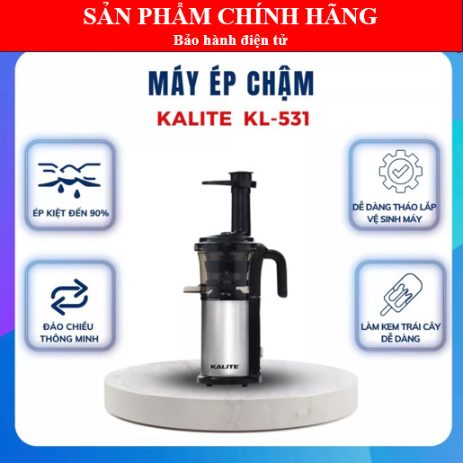 Máy ép chậm Kalite KL-531 - Điện Máy Tiện Lợi 247 - Giao hàng miễn phí