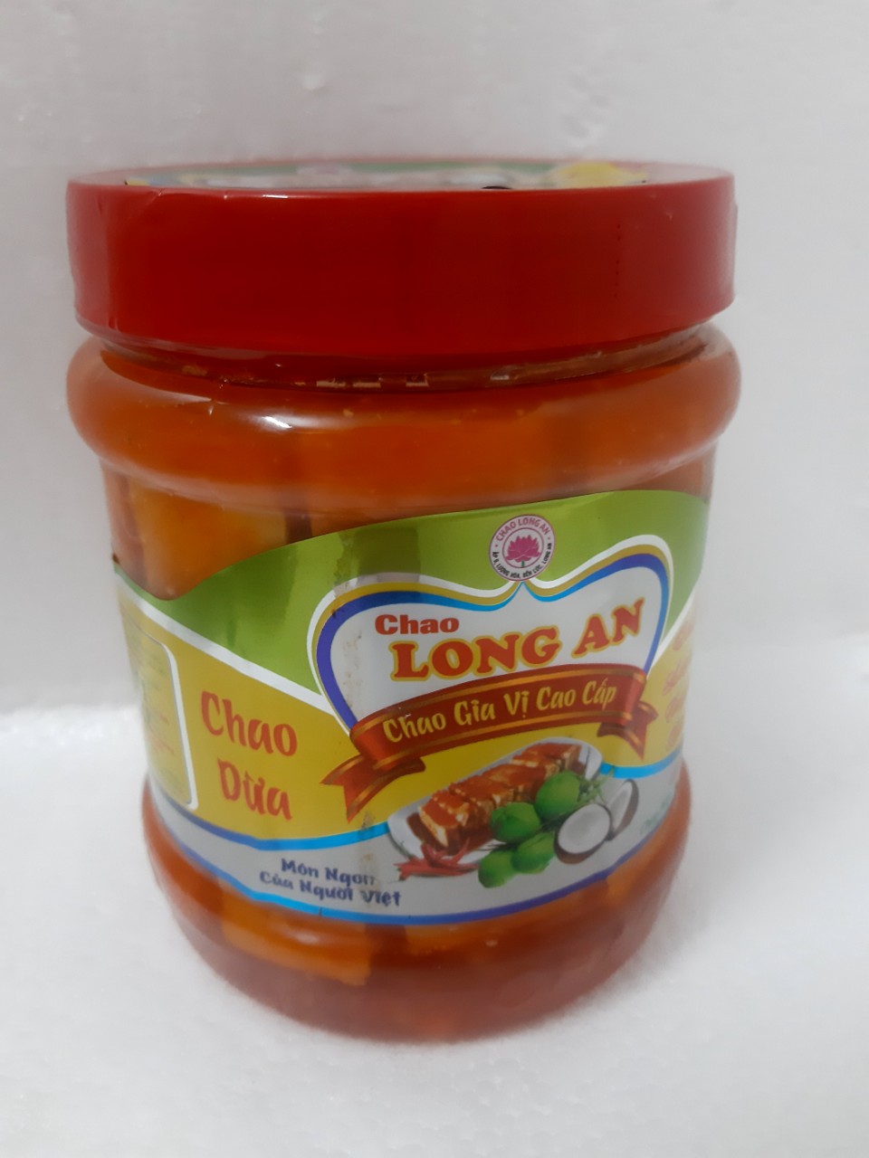 Chao dừa long an 750gr