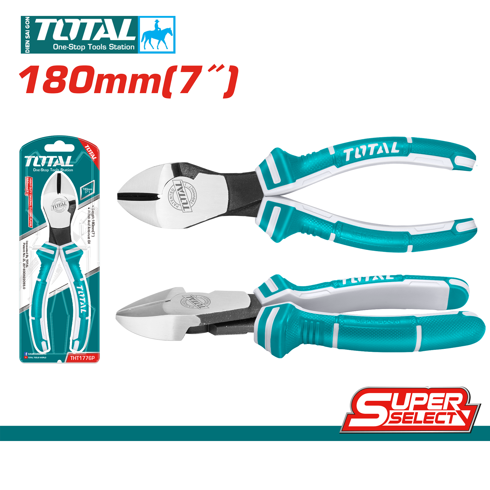 KỀM CẮT 7 inch TOTAL THT27716