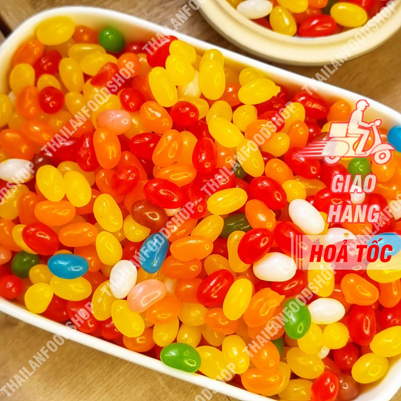 Kẹo Bi Trái Cây - Lon 500gr