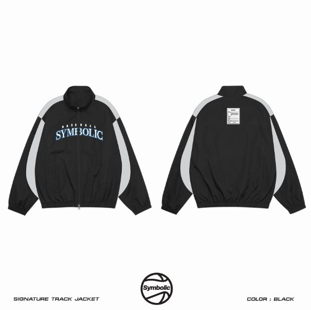 Áo khoác dù Symbolic Stamp Track Jacket