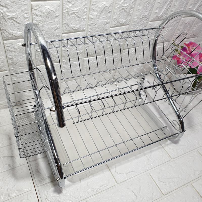 KỆ ÚP BÁT INOX 2 TẦNG