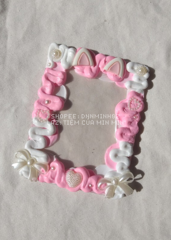 toploader decor handmade màu sắc đáng yêu b8+