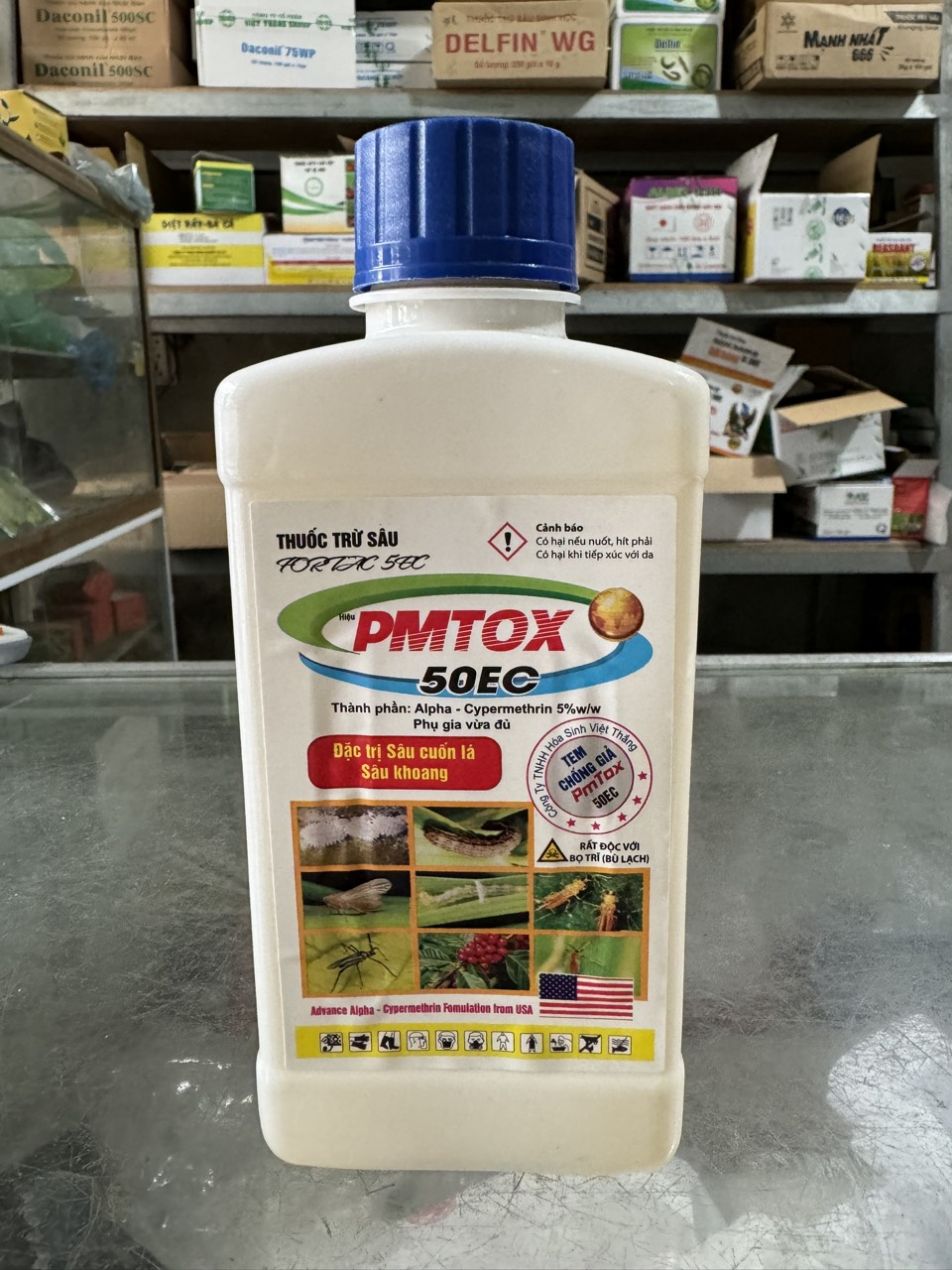 Thuốc trừ sâu PMTOX 50EC chai 450ml