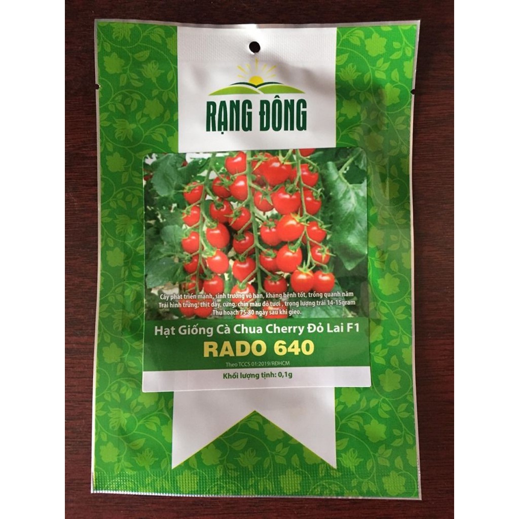 Hạt Giống Cà Chua Cherry Đỏ Lai F1