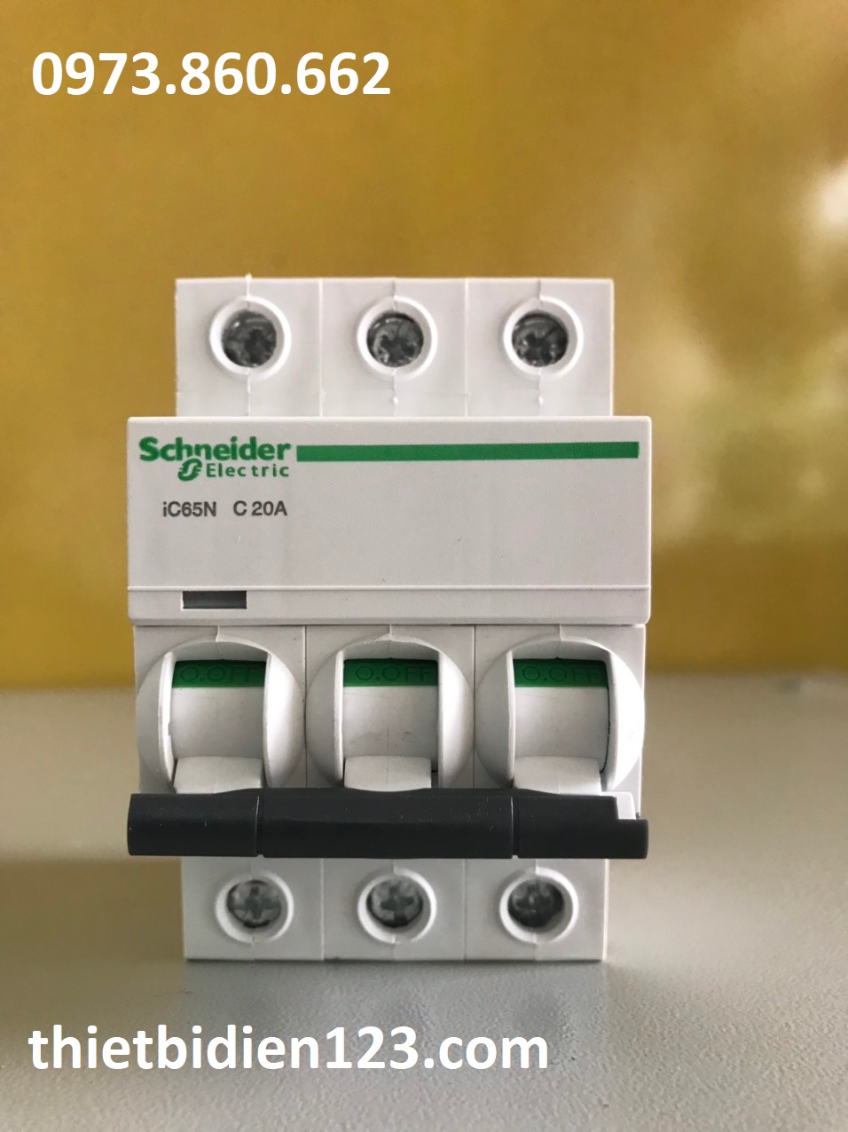 Attomat Schneider MCB 3P 10A,16A,20A,25A,32A,40A,63A