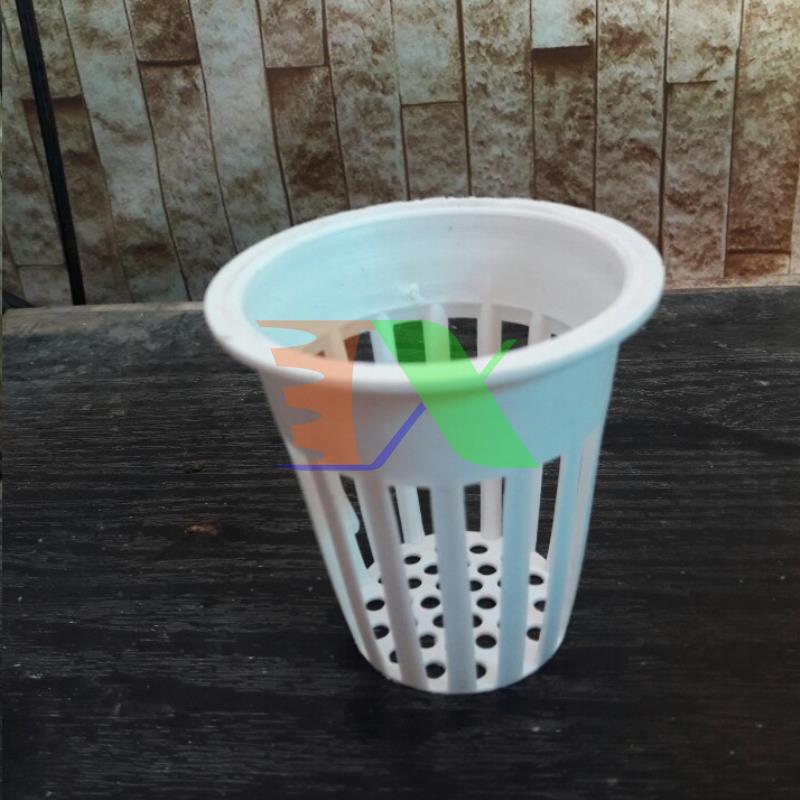 Set 50 gabion hydroponic growing D45 mm, gabion plastic hydroponic, Cup hydroponic dedicated, cup hydroponic growing