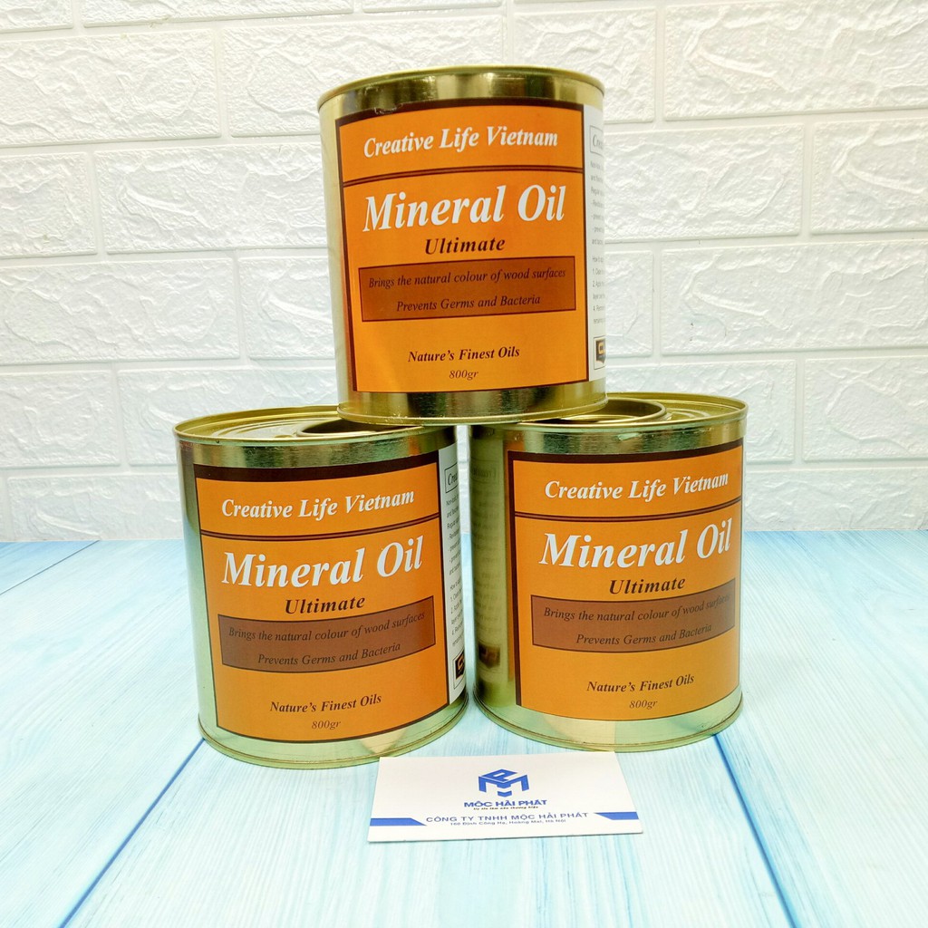 Sơn khoáng mineral oil Nghề Mộc (800ml)
