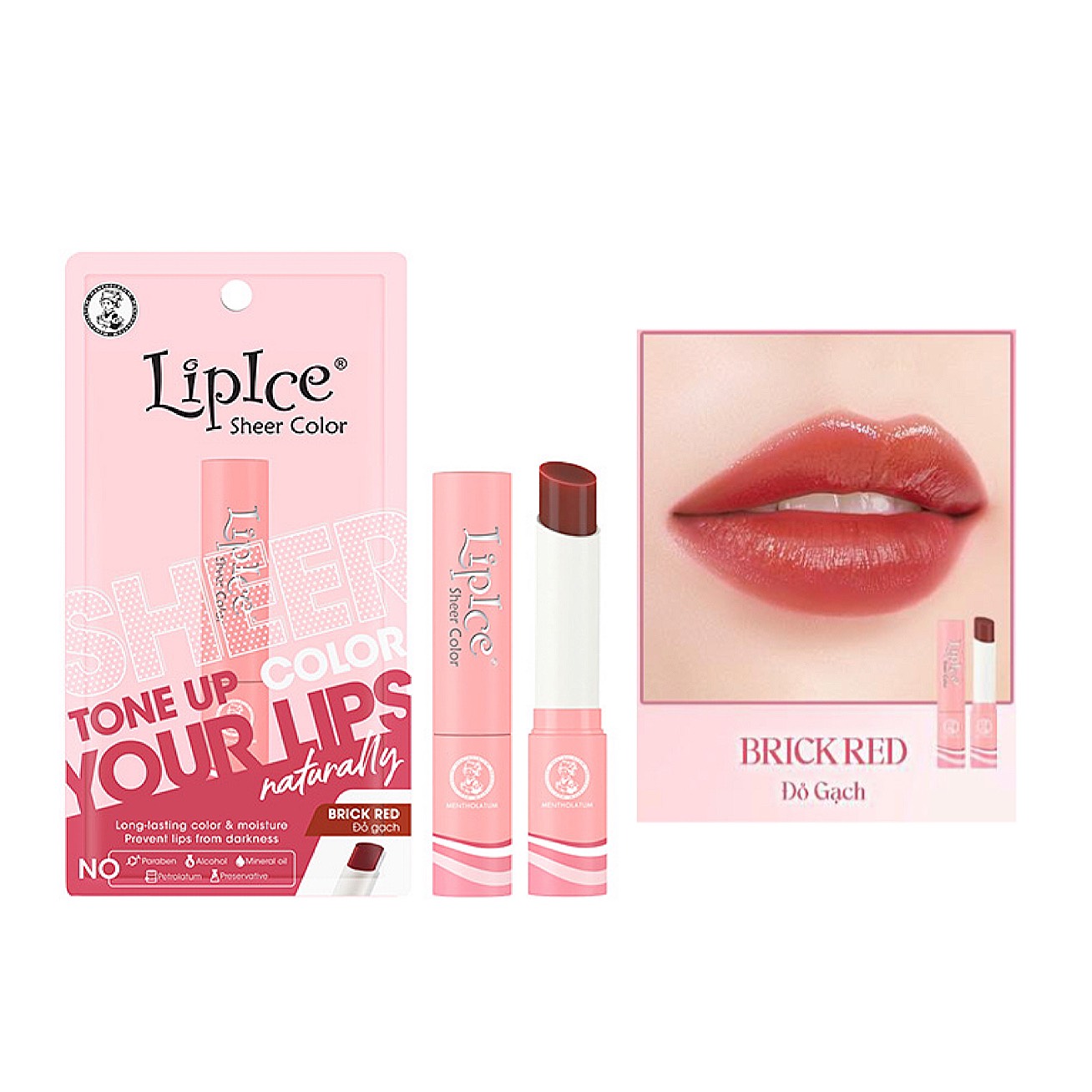 (HCM) Son dưỡng Lipice Sheer Color Q 2.4g