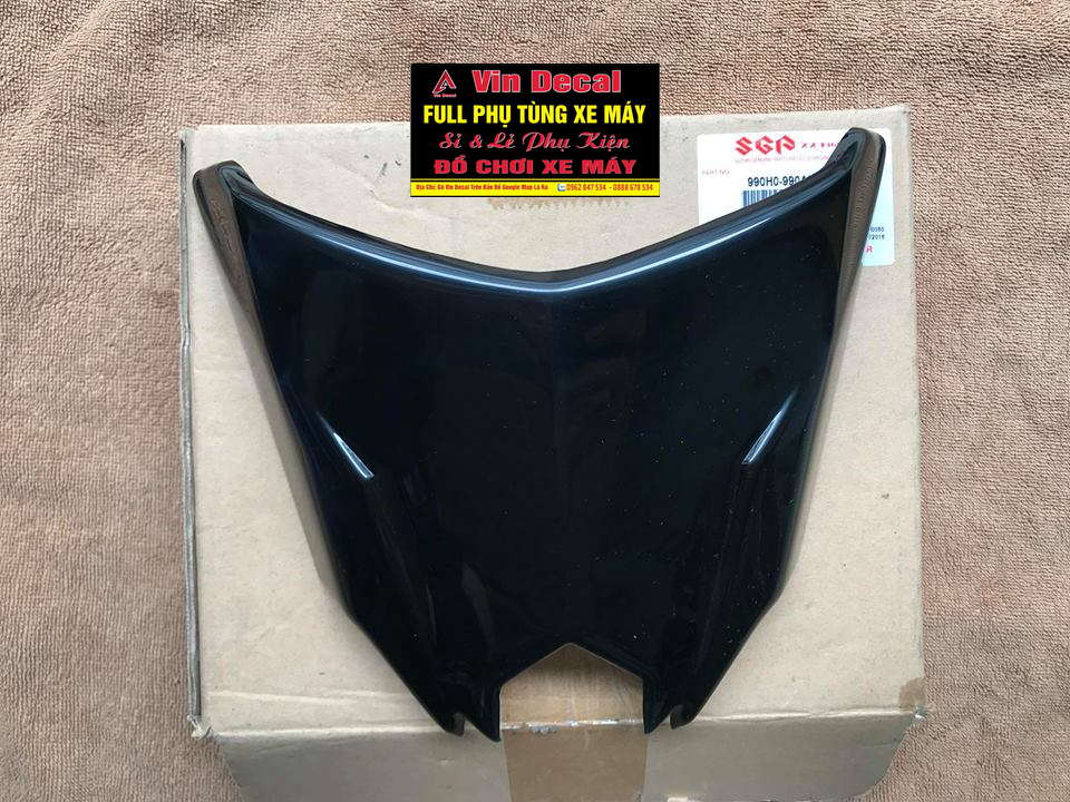 Ốp đầu đèn Satria Fi – Raider Fi trong khói