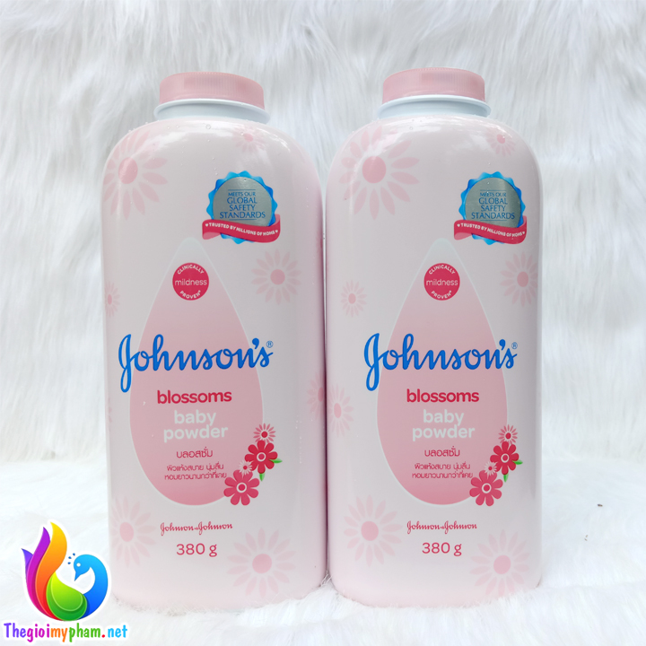 [Cho Tiệm Hớt Tóc]Phấn Thơm Johnson's Baby Thái Lan 380g