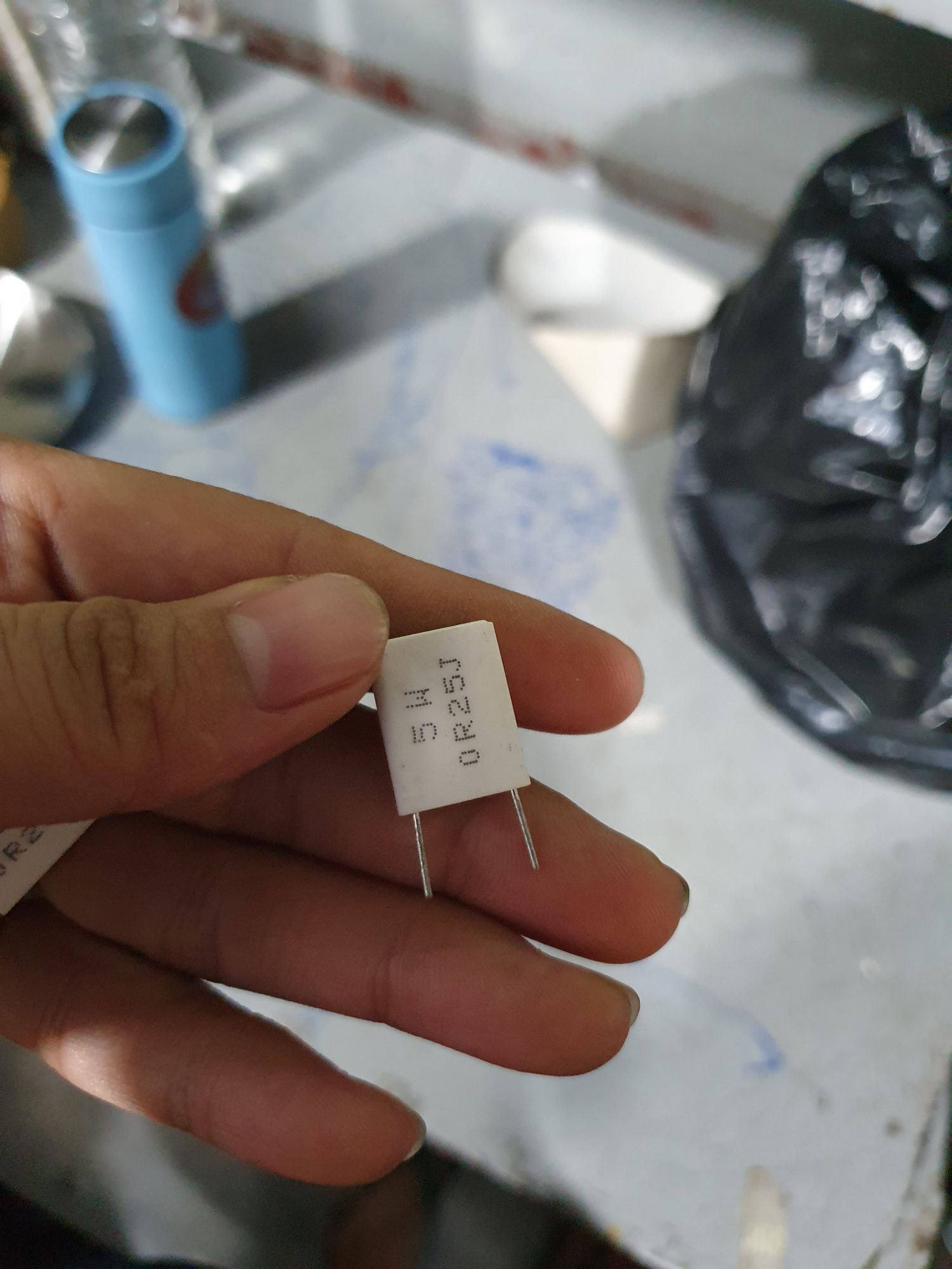 10 con trở sứ 5w đứng 0,25 ôm