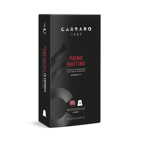 Set 5 hộp cà phê viên nén carraro primo mattino