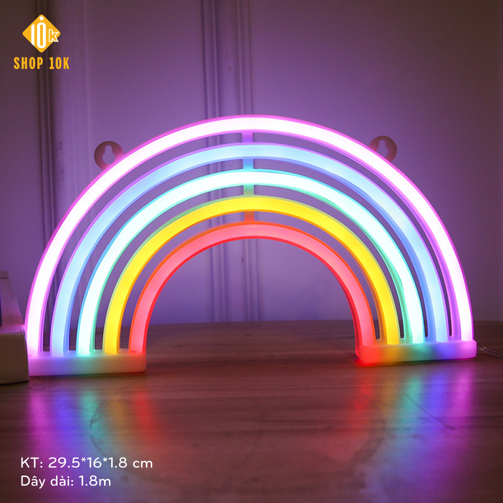 Đèn trang trí/ Đèn led Neon light ánh sáng long lanh - SP004705
