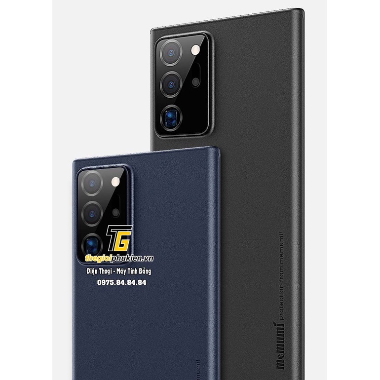 Ốp lưng siêu mỏng chính hãng Memumi cao cấp cho Samsung Galaxy Note 8, Note 9, Note 10, Note 10+, Note 20, Note 20 Ultra