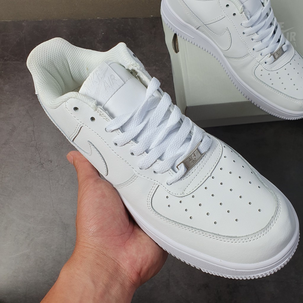 [Tặng Tất + Full Hộp] Giày Sneaker Nike AF1 AIR FORCE 1 Trắng Full
