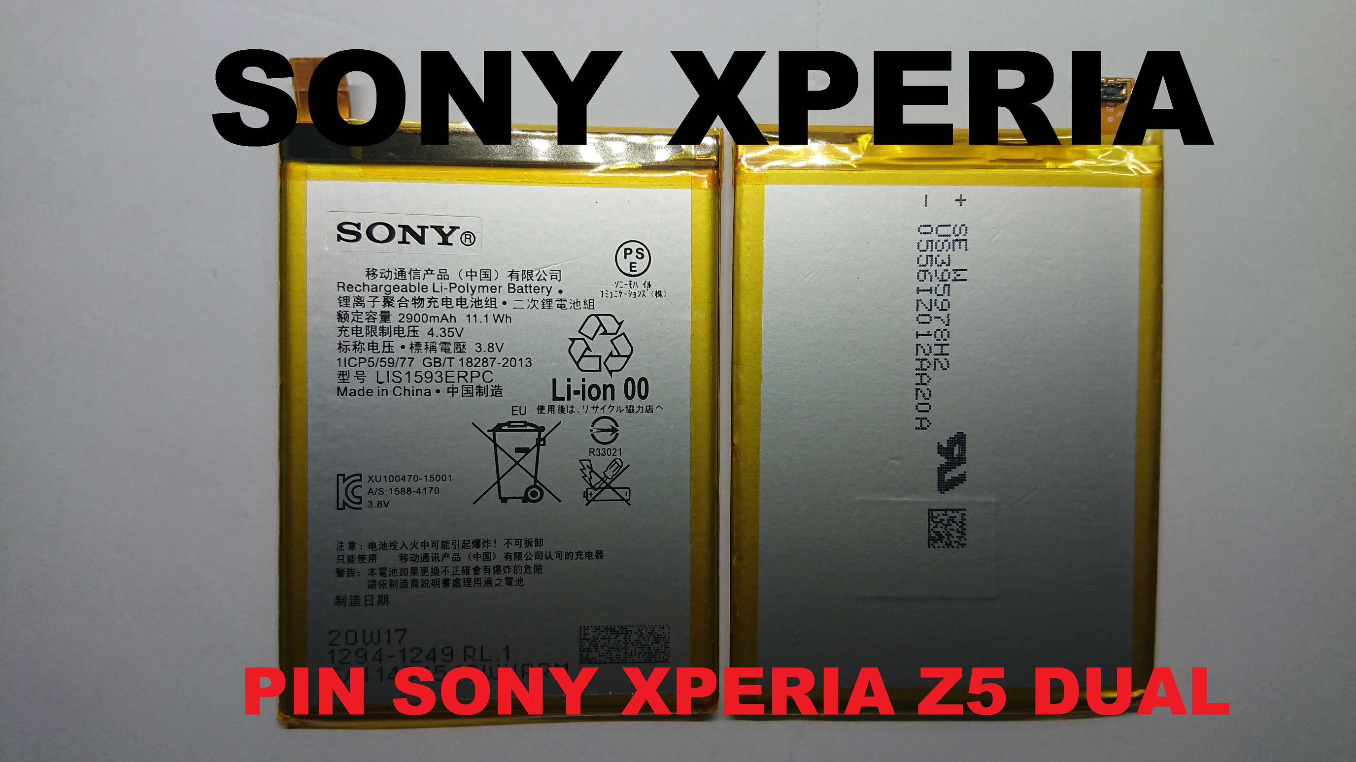 [PIN CHUẨN SONY XPERIA Z5 DUAL-E66XX]
