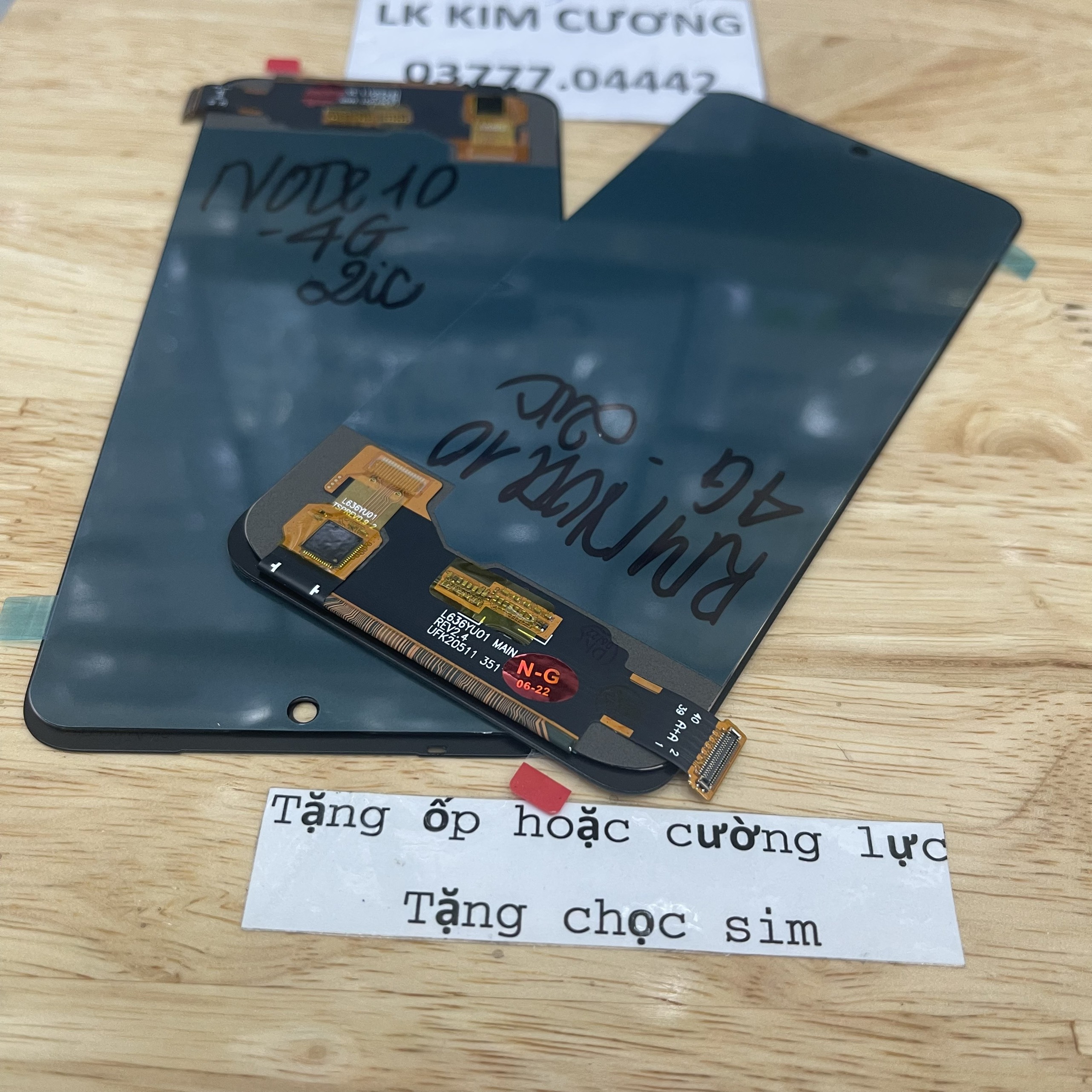 Màn hình thay thế redmi note 10 4G / redmi note 10s - OLED (2ic)