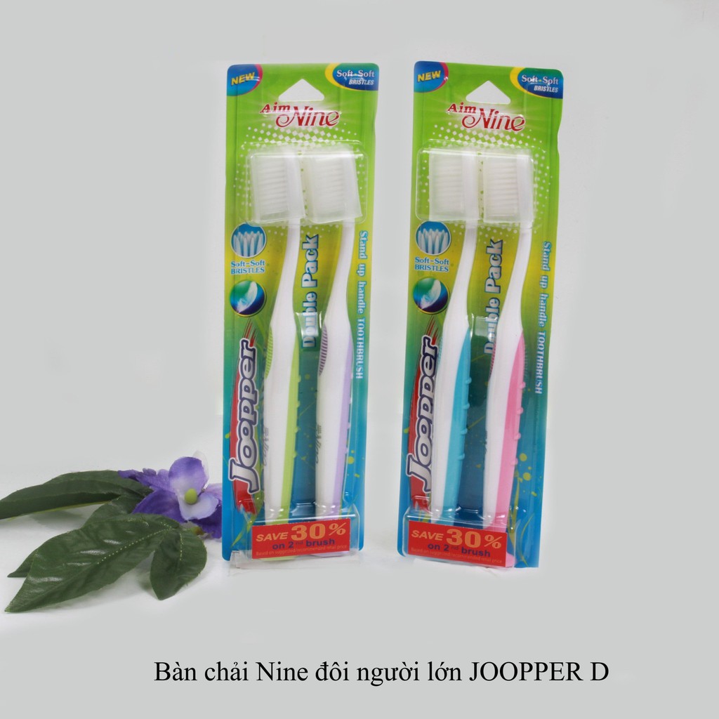Bàn chải đánh răng Nine Joopper Thái Lan Set 2 cái