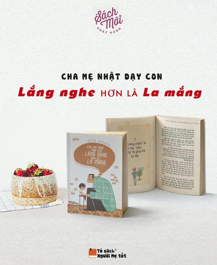 Fahasa - Cha Mẹ Nhật Dạy Con Lắng Nghe Hơn Là La Mắng