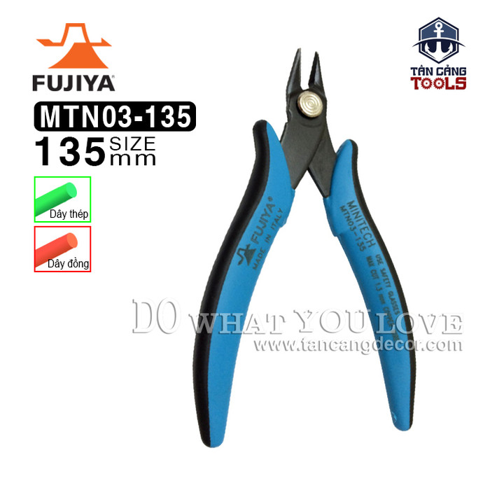 Kìm cắt kỹ thuật điện tử fujiya mtn03-135