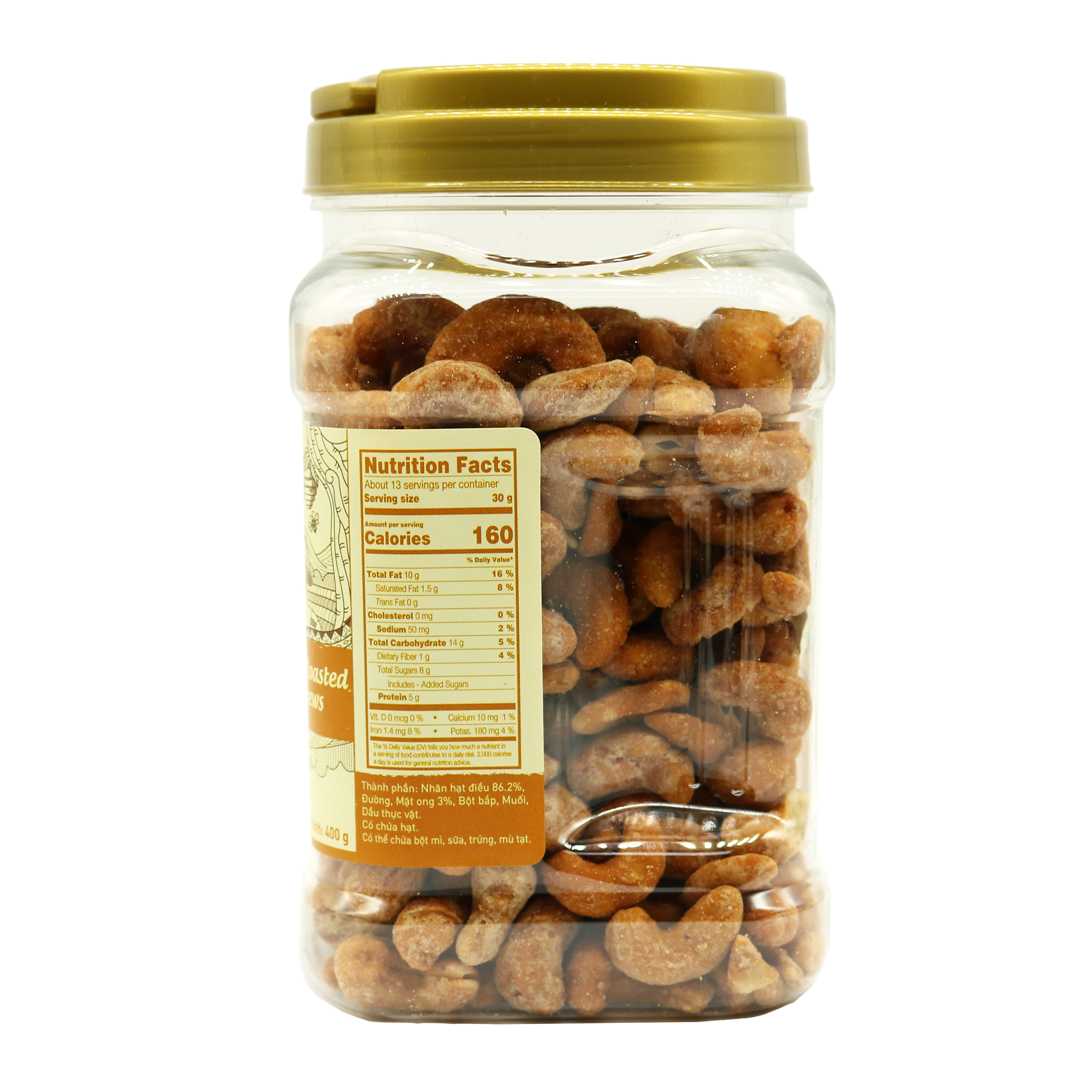 Hạt Điều Mật Ong 400g LAFOOCO
