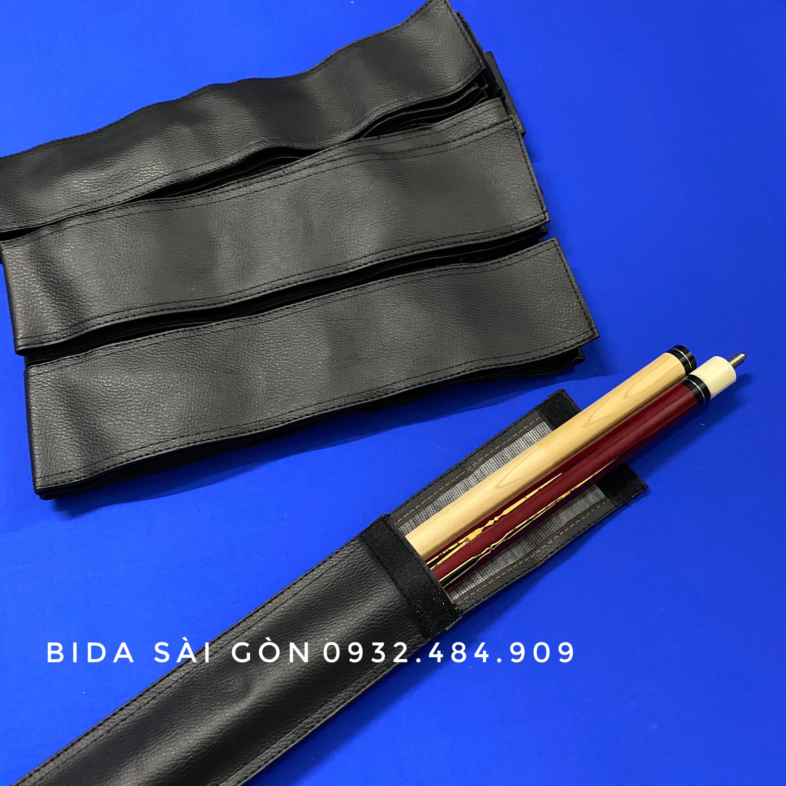 [RẺ BỀN ĐẸP] Bao da đựng cơ bida có quai đeo xịn xò