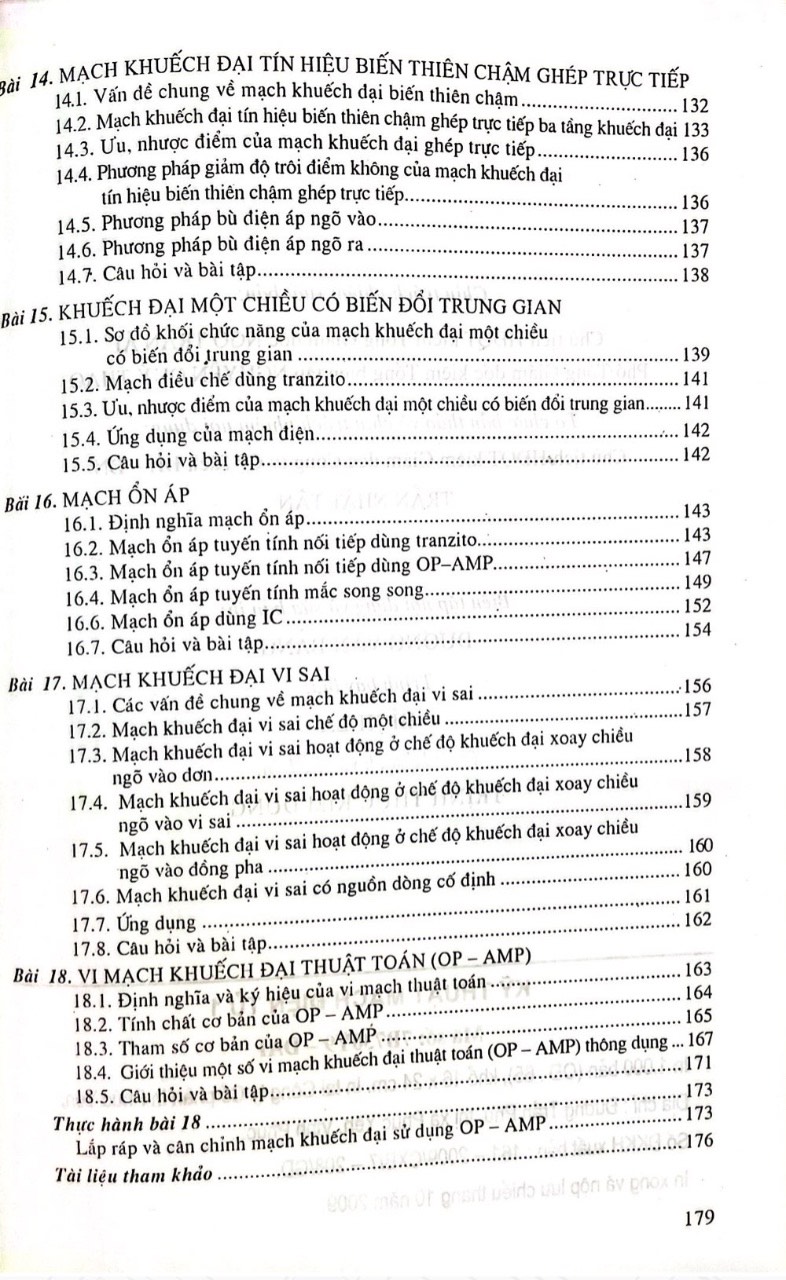 Kỹ Thuật Mạch ĐIện Tử I