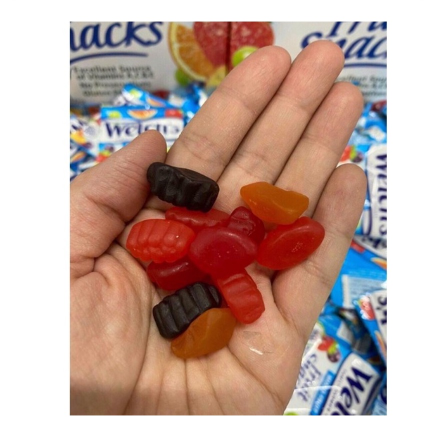 Thùng 2KG - 90 bịch kẹo dẻo trái cây Welch’s Mixed Fruit