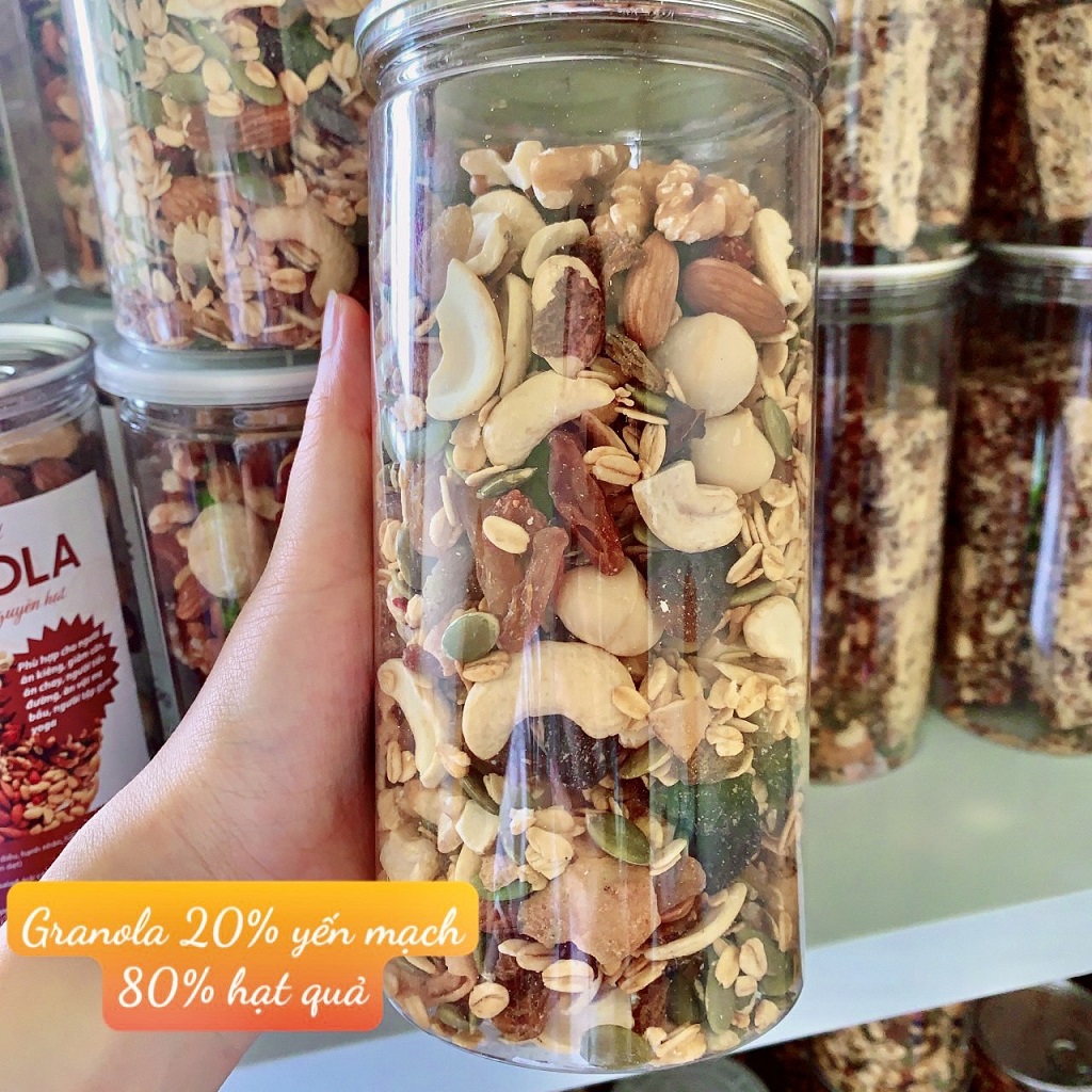 Granola Hạt Dinh Dưỡng Ăn Kiêng Cao Cấp - Granola Siêu Hạt