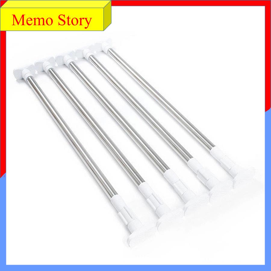 Hanging clothes rod 2021, tree hanging curtain, tree drying Đồ folding compact Smart, bar hanging curtains, hanging bar home bathroom, bar clothesline Đồ memo story (from 50cm - 340cm)